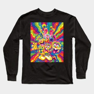 Monkey Banana Splits Feast Long Sleeve T-Shirt